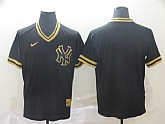 Yankees Blank Black Gold Nike Cooperstown Collection Legend V Neck Jersey (1),baseball caps,new era cap wholesale,wholesale hats
